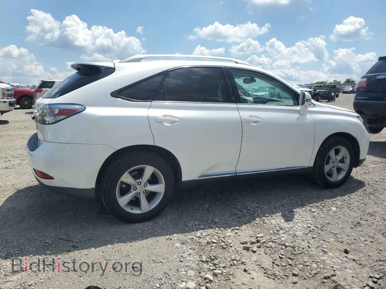 2012 LEXUS RX350 - VIN: 2T2BK1BAXCC133630 - Фото 3