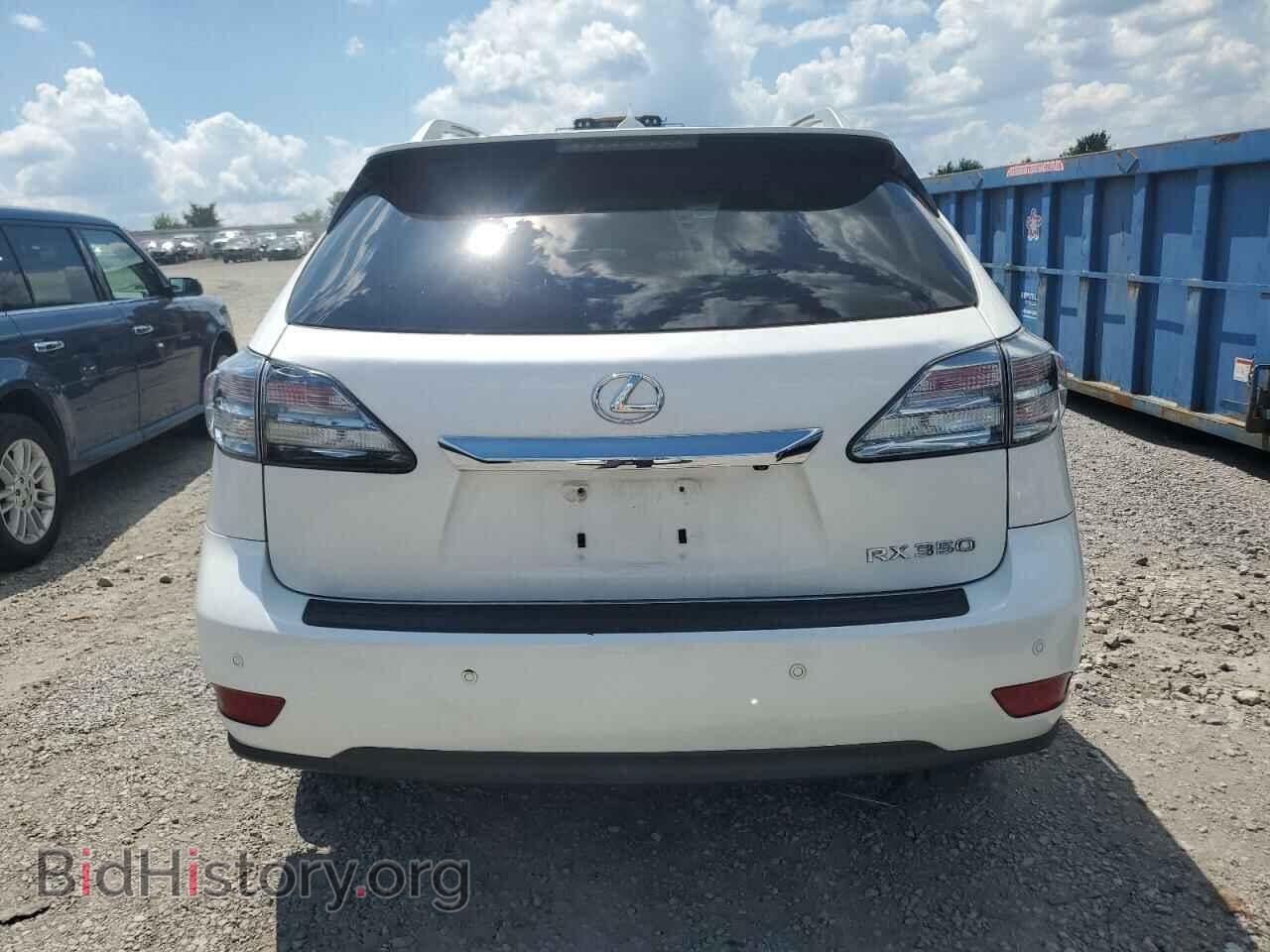 2012 LEXUS RX350 - VIN: 2T2BK1BAXCC133630 - Фото 6