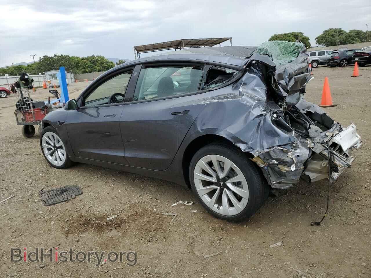 2022 TESLA MODEL 3 - VIN: 5YJ3E1EA2NF196733 - Фото 2