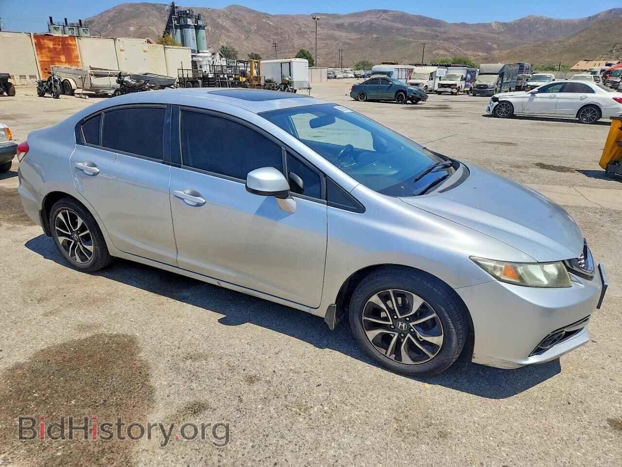 2013 HONDA CIVIC - VIN: 2HGFB2F91DH525531 - Фото 4
