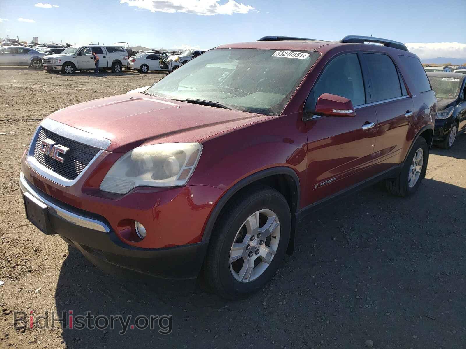 2008 GMC ACADIA - VIN: 1GKER23758J169957 - Фото 2
