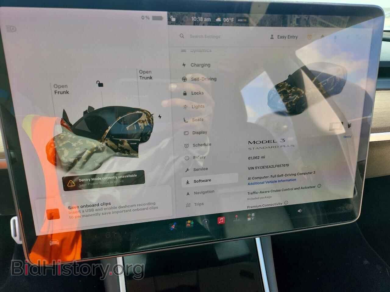 2020 TESLA MODEL 3 - VIN: 5YJ3E1EA2LF657619 - Photo 9
