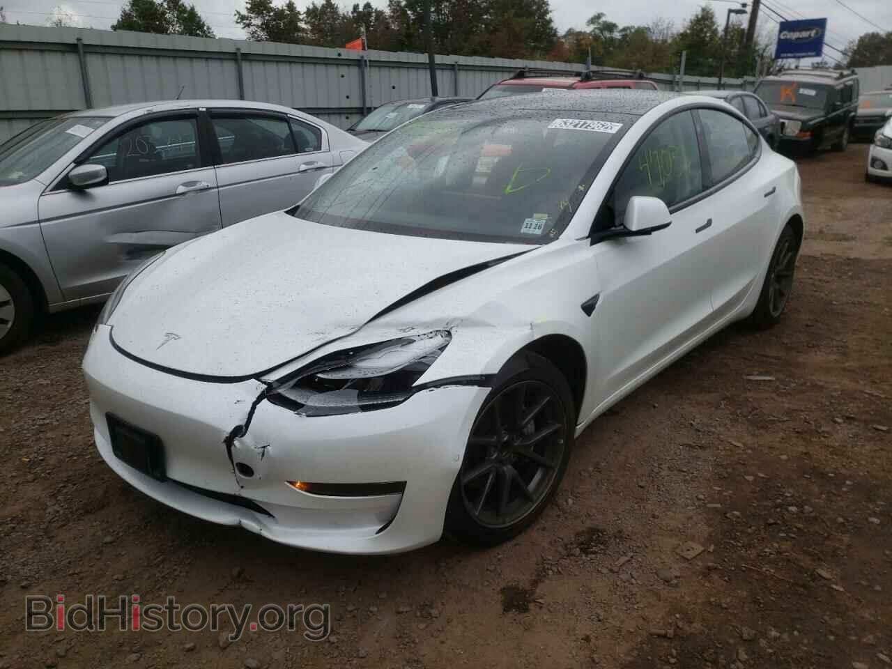 2021 TESLA MODEL 3 - VIN: 5YJ3E1EA4MF090668 - Photo 2