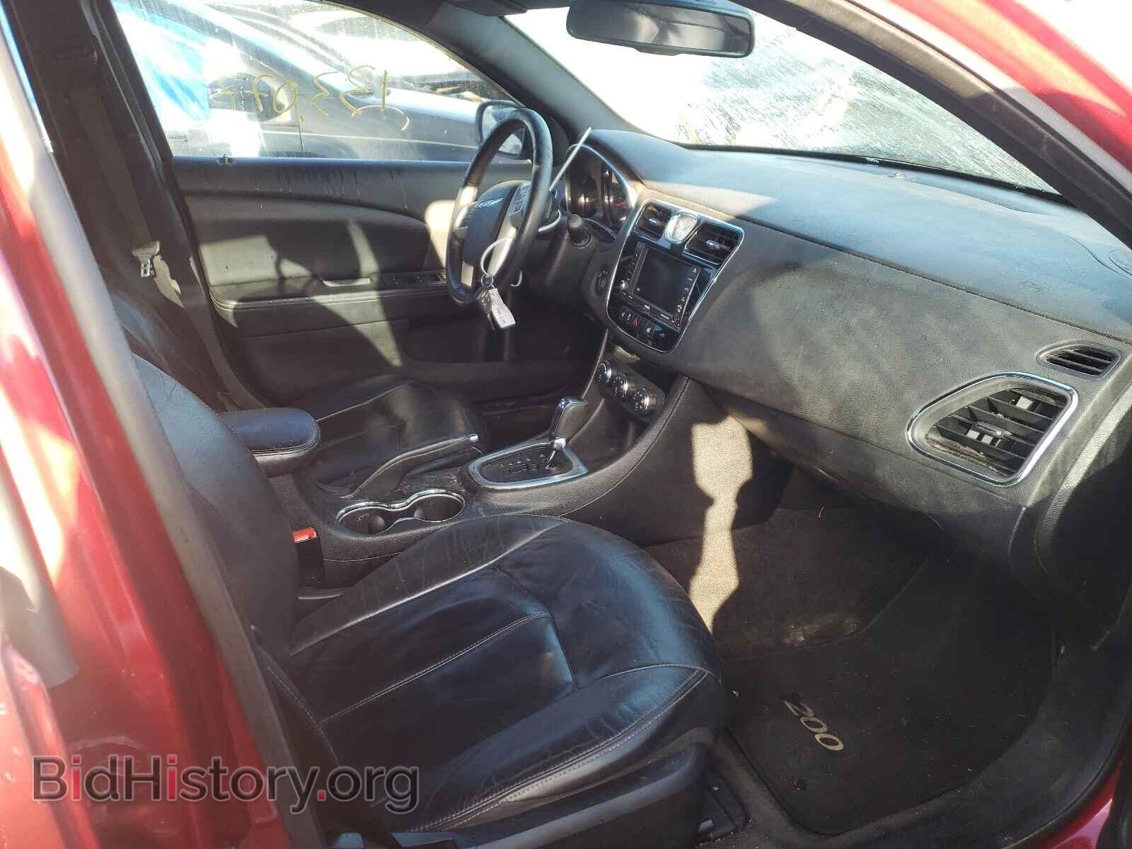 2012 CHRYSLER 200 - VIN: 1C3CCBCB7CN308128 - Фото 5