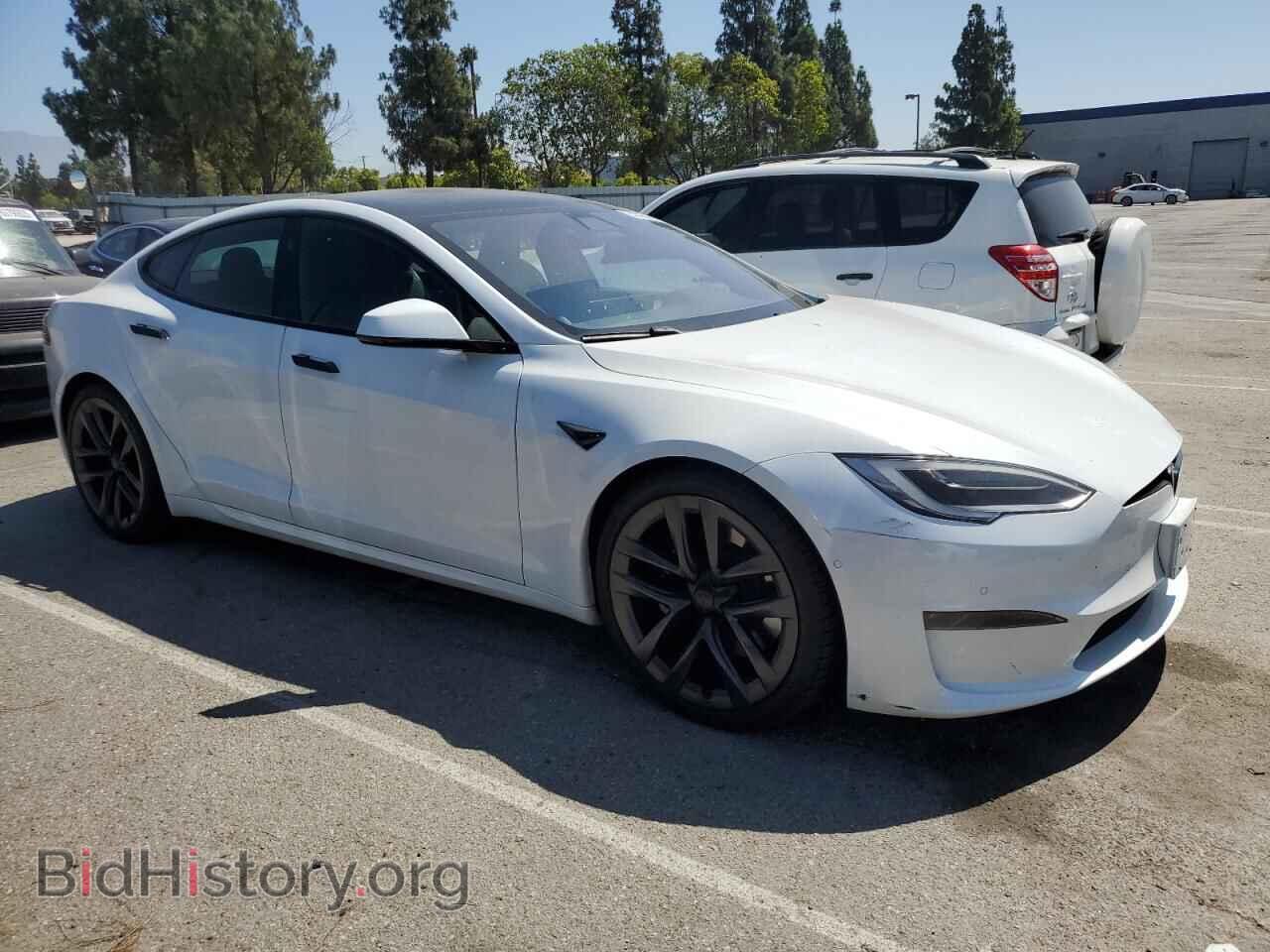 2021 TESLA MODEL S - VIN: 5YJSA1E67MF443245 - Photo 4