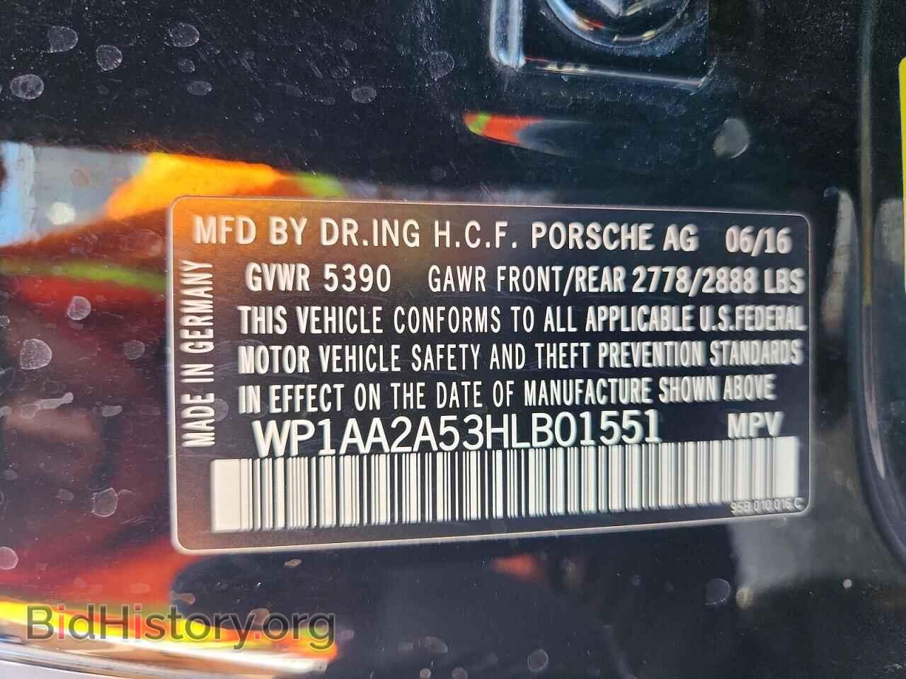 2017 PORSCHE MACAN - VIN: WP1AA2A53HLB01551 - Photo 12
