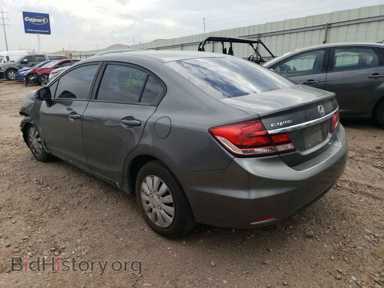 2013 HONDA CIVIC - VIN: 19XFB2F55DE280174 - Фото 2