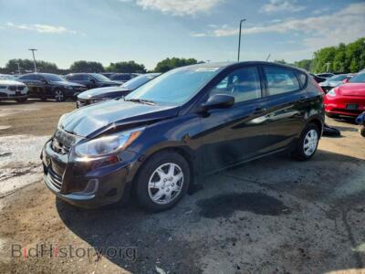 2017 Hyundai ACCENT SE, black — VIN KMHCT5AEXHU355835, Copart