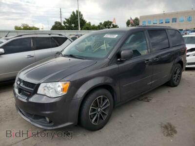 2016 Dodge CARAVAN R/T, темно-серый — VIN 2C4RDGEG4GR224933, Copart