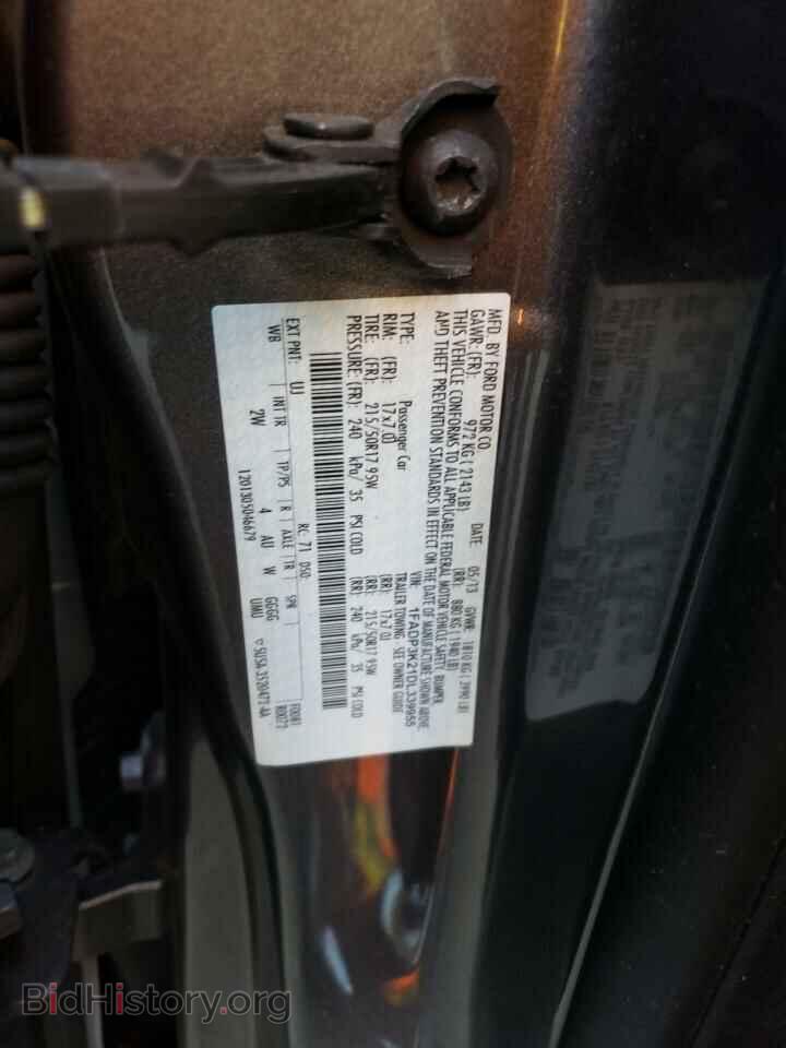 2013 FORD FOCUS - VIN: 1FADP3K21DL339955 - Фото 10
