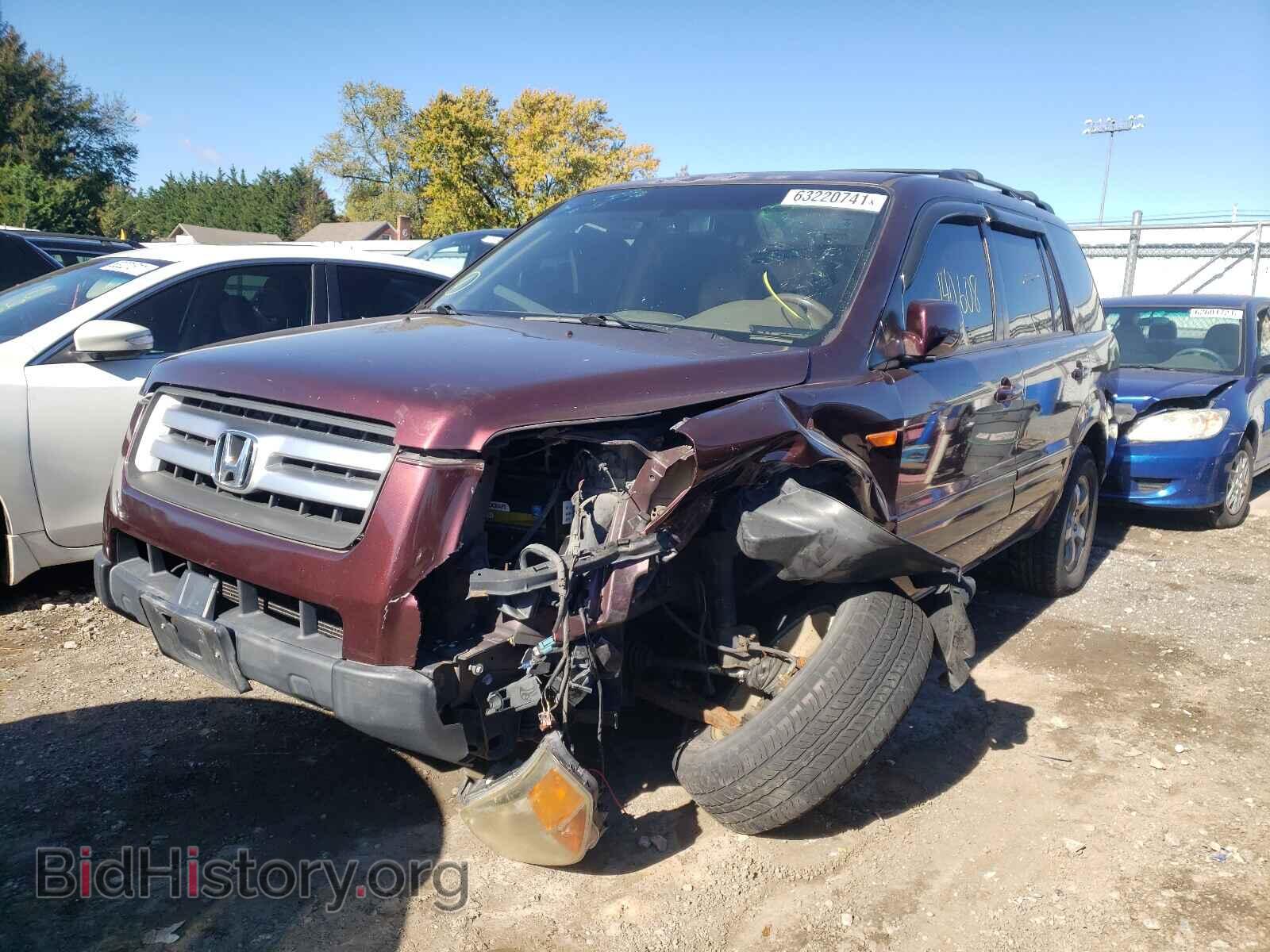 2007 HONDA PILOT - VIN: 5FNYF18657B005576 - Фото 2