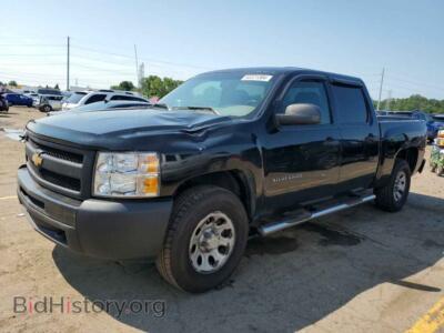 2012 Chevrolet SILVERADO K1500, черный — VIN 3GCPKPE79CG172101, Copart