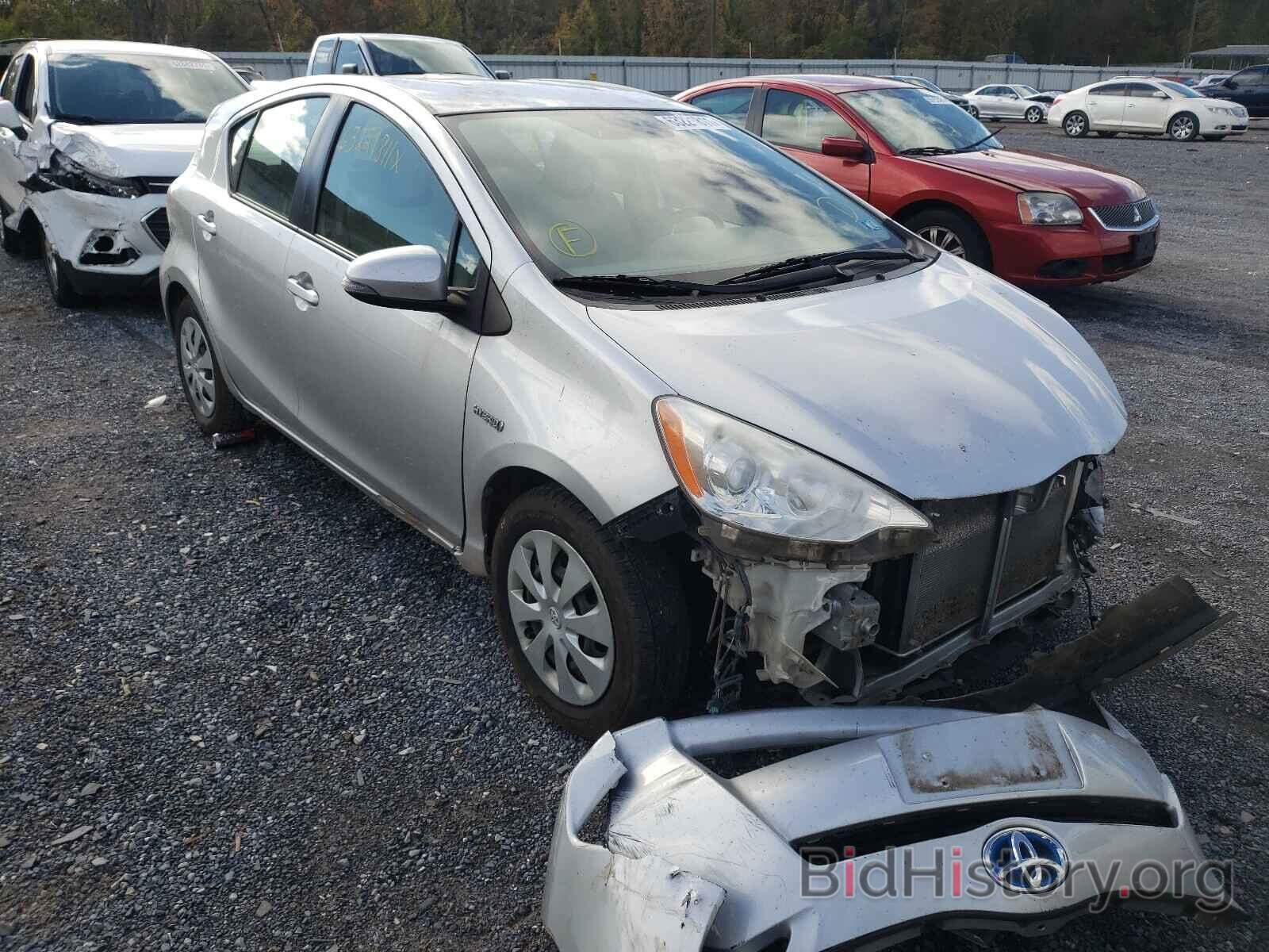 Photo JTDKDTB39C1006528 - TOYOTA PRIUS 2012