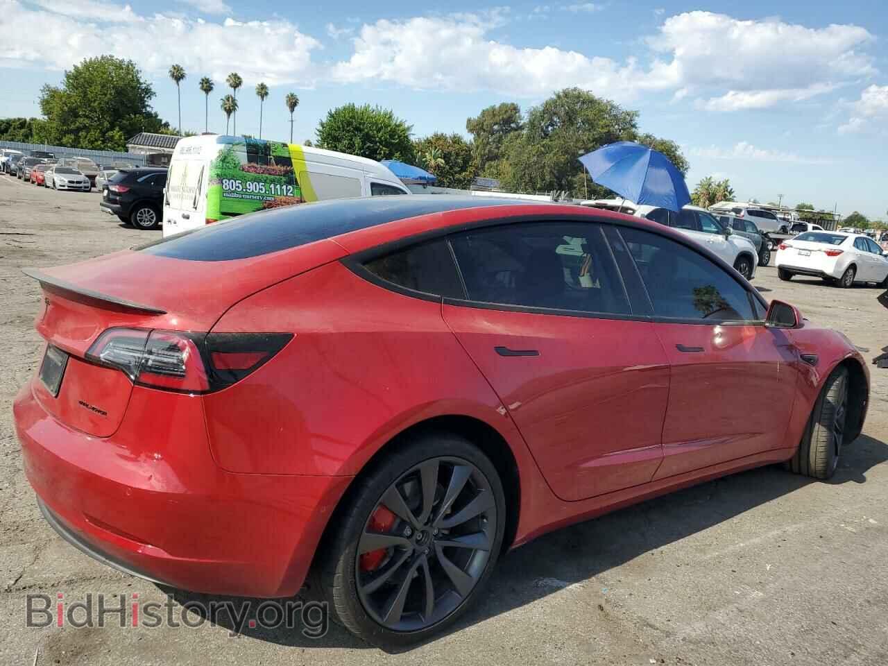 2020 TESLA MODEL 3 - VIN: 5YJ3E1EC8LF641071 - Фото 3