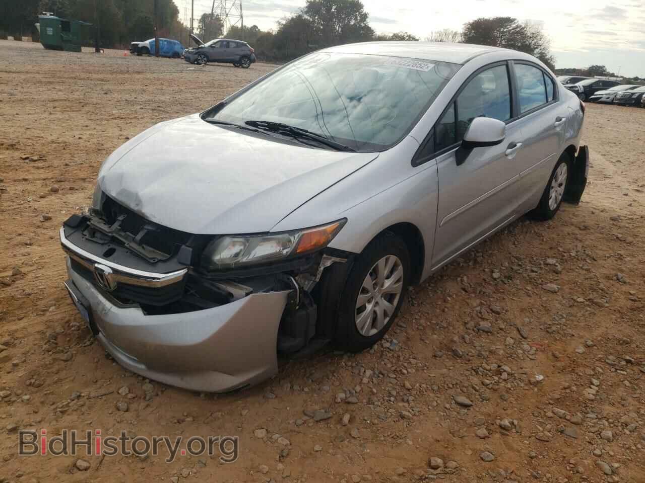 2012 HONDA CIVIC - VIN: 19XFB2F52CE062689 - Фото 2