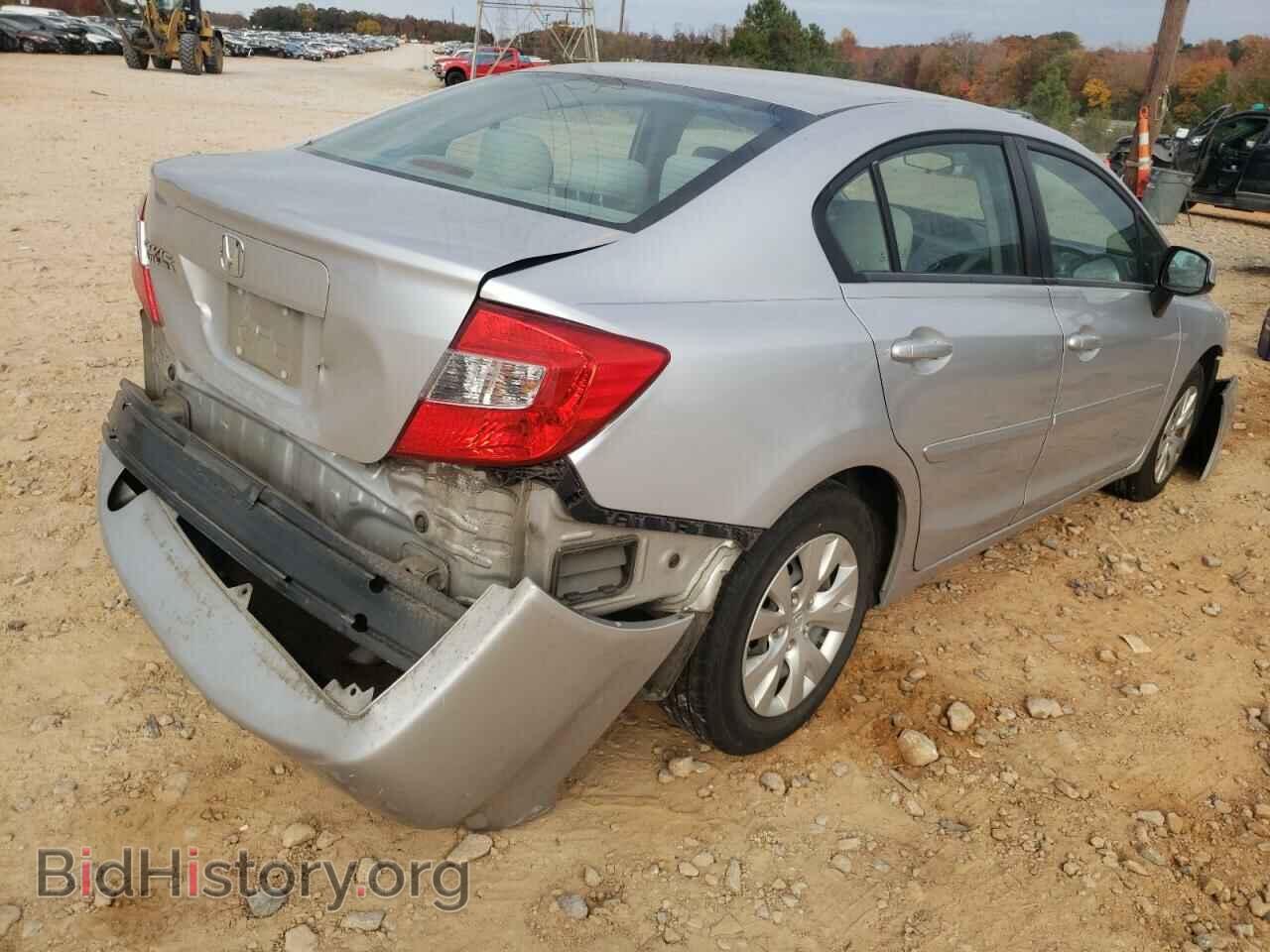 2012 HONDA CIVIC - VIN: 19XFB2F52CE062689 - Фото 4