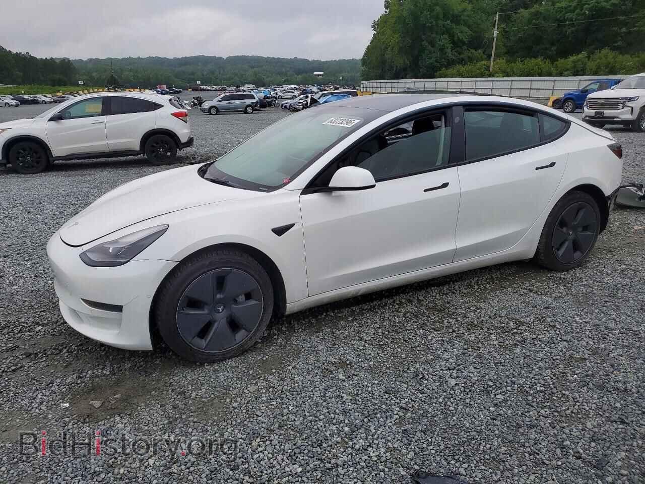 Фотография 5YJ3E1EA6NF306554 - TESLA MODEL 3 2022