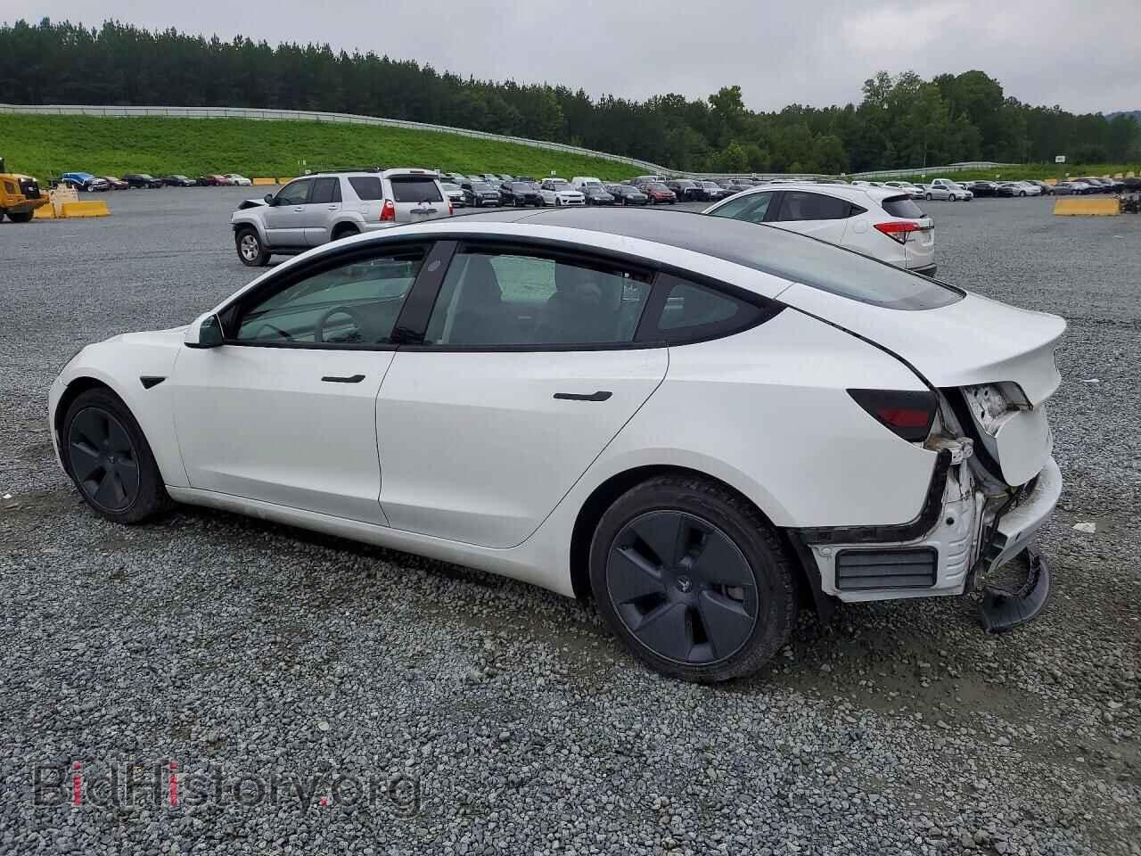 2022 TESLA MODEL 3 - VIN: 5YJ3E1EA6NF306554 - Фото 2