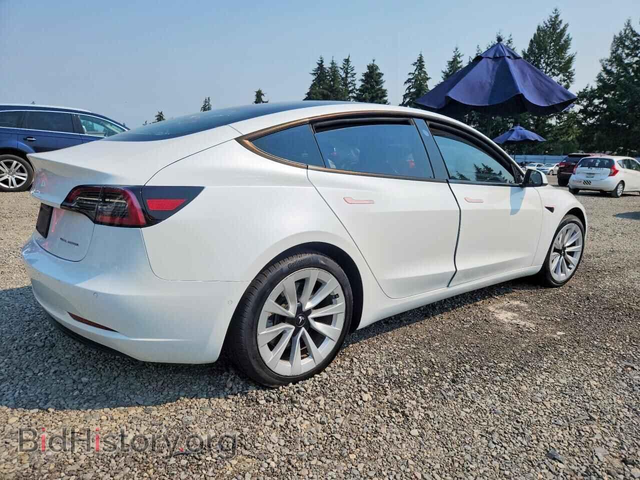 2021 TESLA MODEL 3 - VIN: 5YJ3E1EB2MF960751 - Фото 3