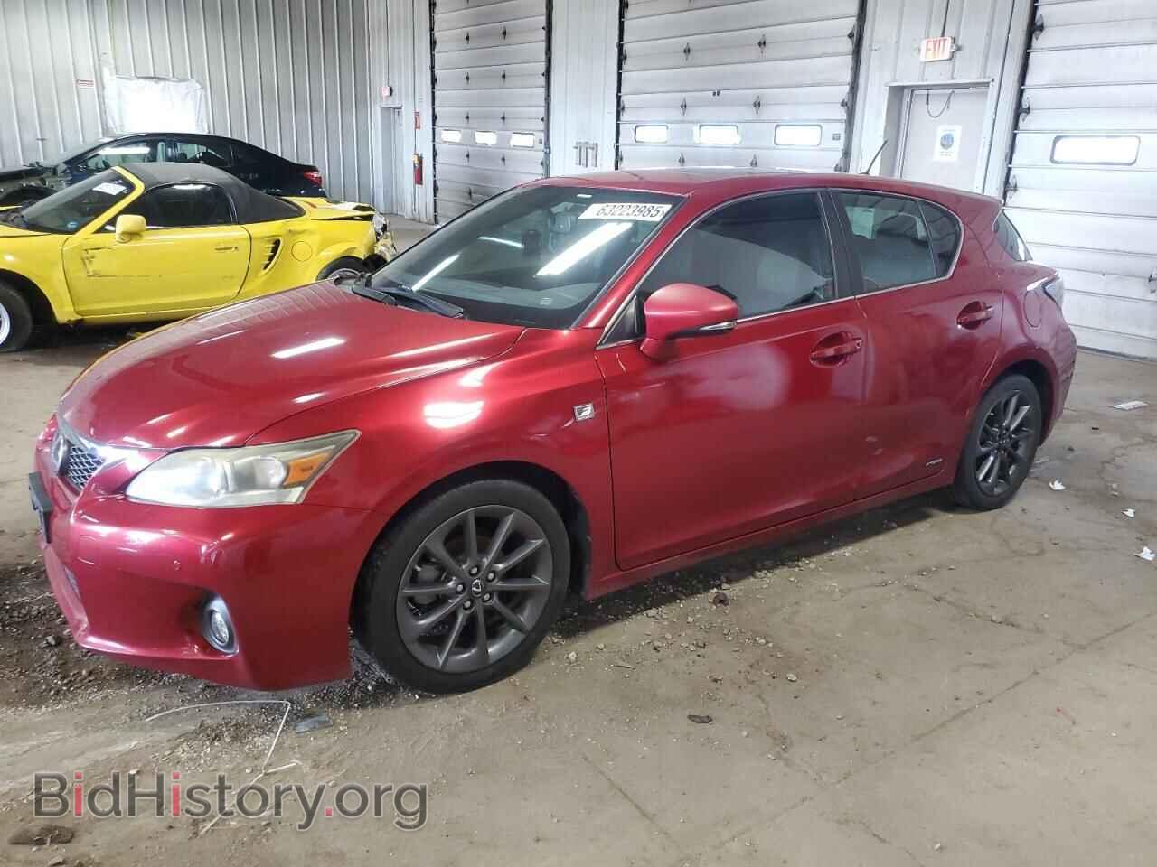 Photo JTHKD5BHXD2163468 - LEXUS CT 200 2013