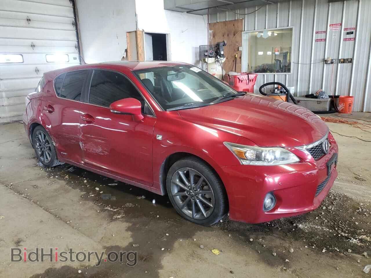 2013 LEXUS CT 200 - VIN: JTHKD5BHXD2163468 - Фото 4