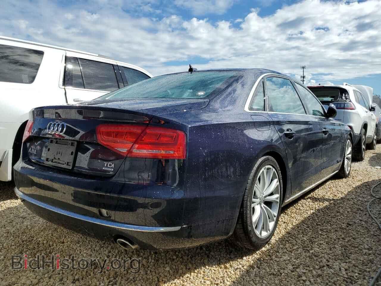 2014 AUDI A8 - VIN: WAURMAFD9EN001215 - Фото 4