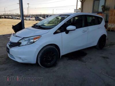 2016 Nissan VERSA S Plus, white — VIN 3N1CE2CP2GL394071, Copart
