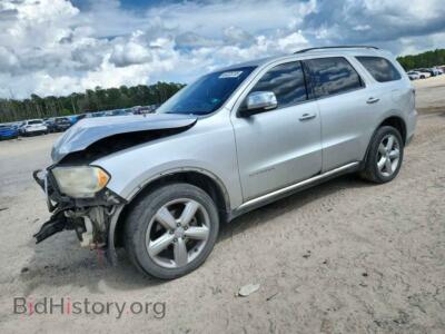 2012 Dodge DURANGO Citadel, серебристый — VIN 1C4RDHEG6CC191734, Copart