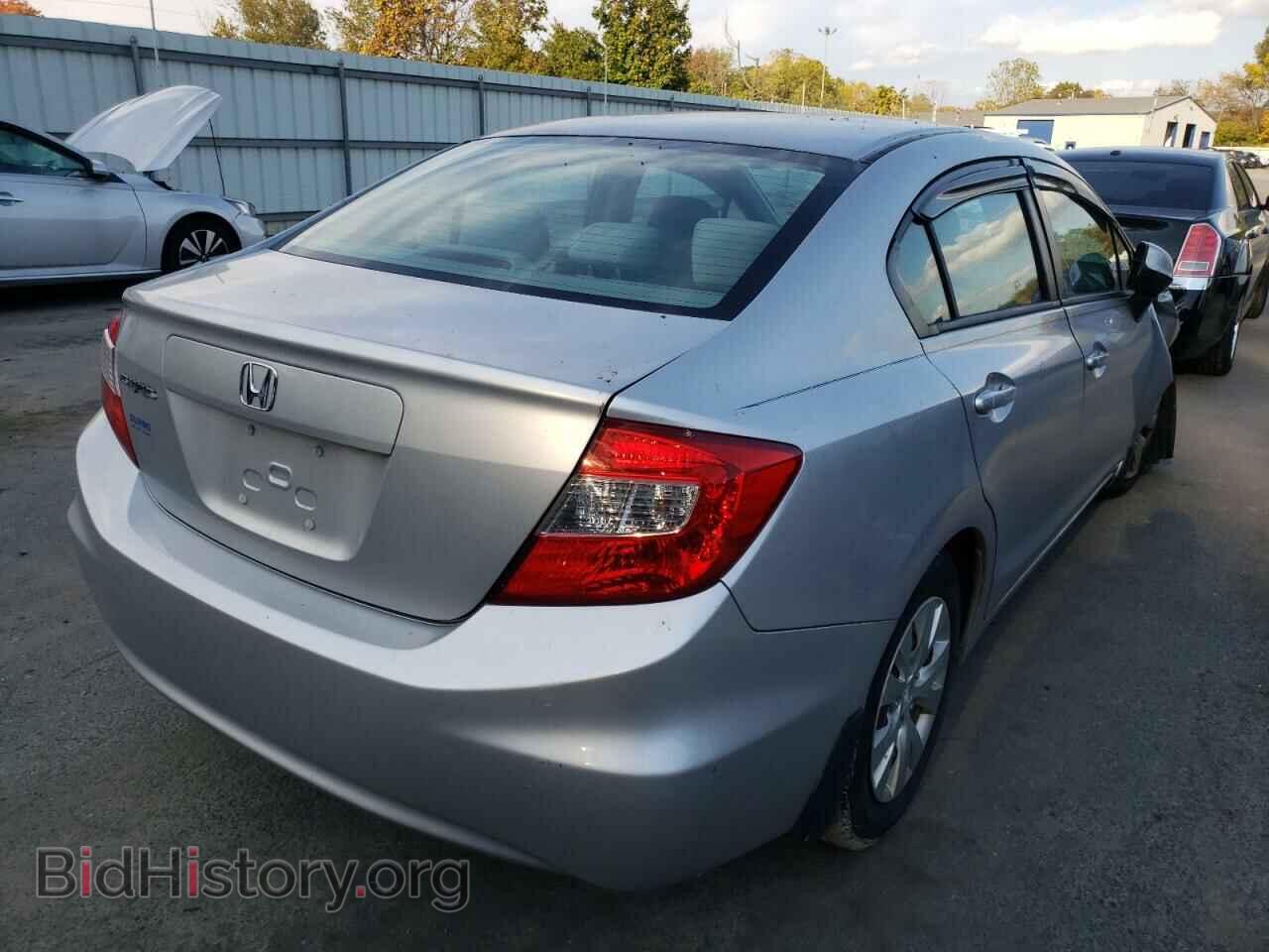 2012 HONDA CIVIC - VIN: 2HGFB2F58CH313401 - Фото 4