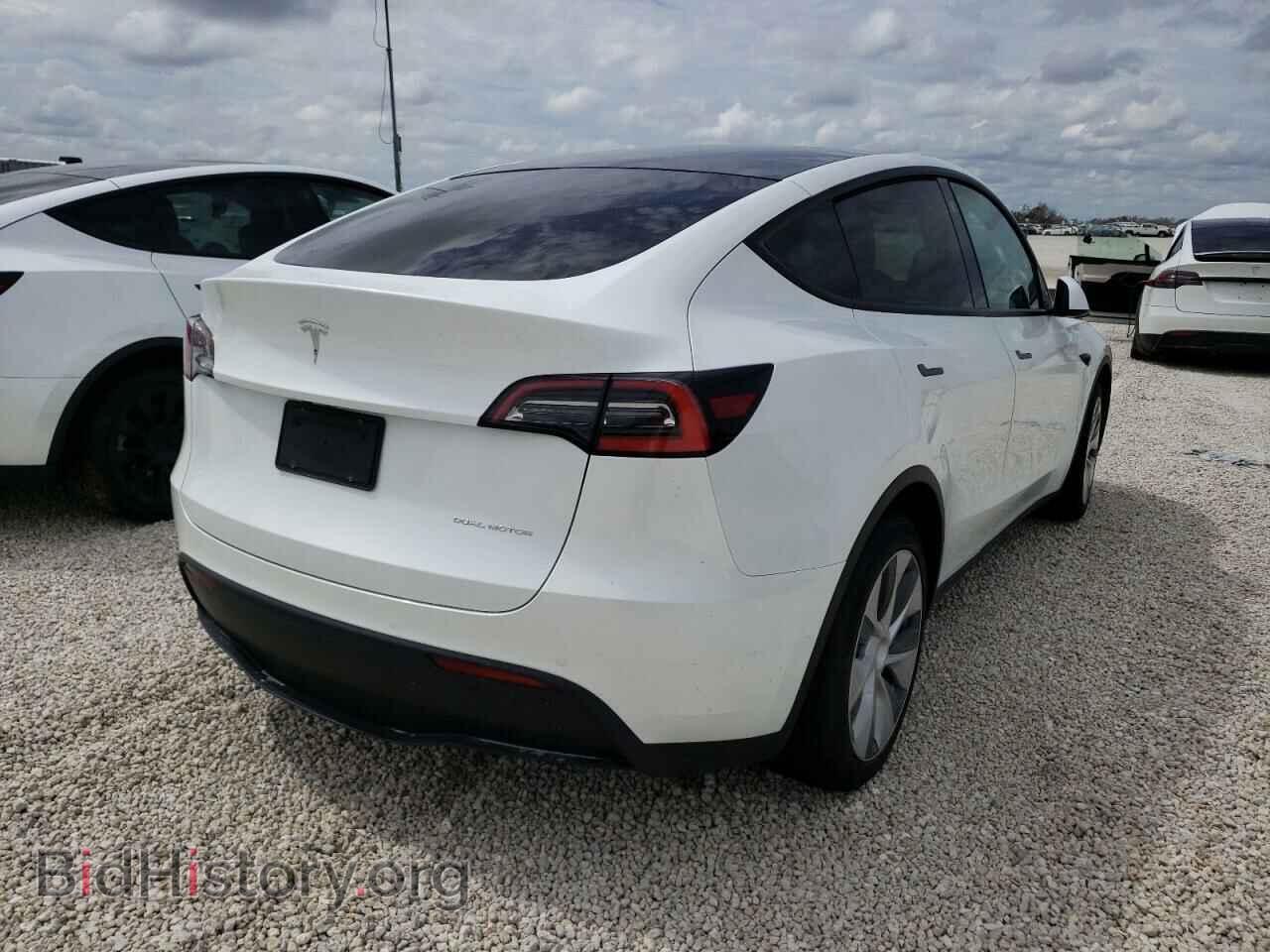 2021 TESLA MODEL Y - VIN: 5YJYGDEE9MF069223 - Фото 4