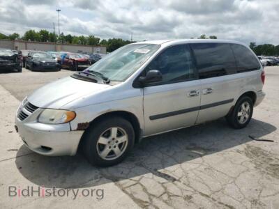 2006 Dodge CARAVAN SXT, silver — VIN 1D8GP45R66B736934, Copart