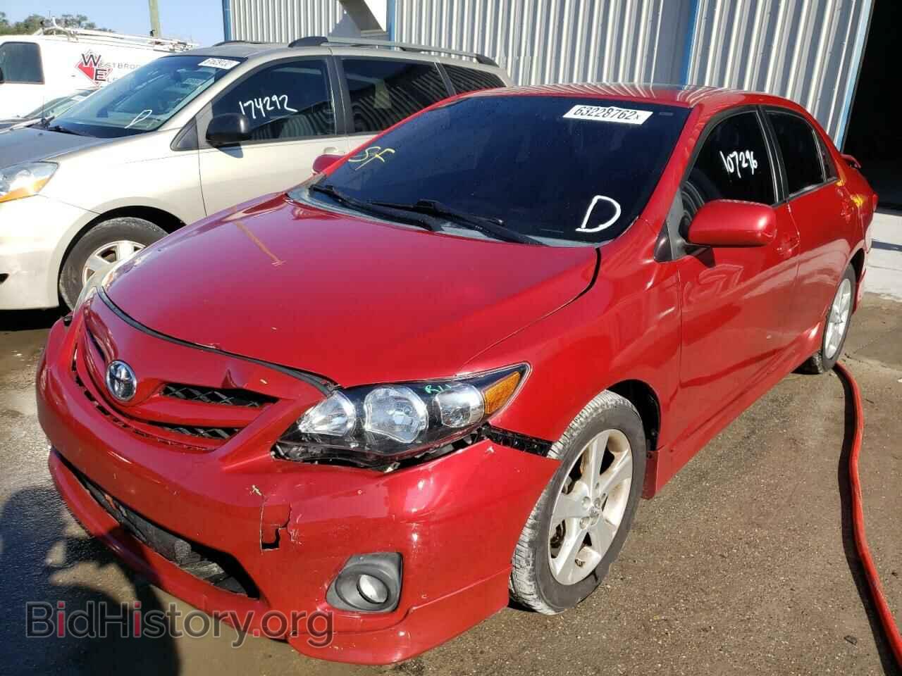 2011 TOYOTA COROLLA - VIN: 2T1BU4EEXBC586367 - Фото 2