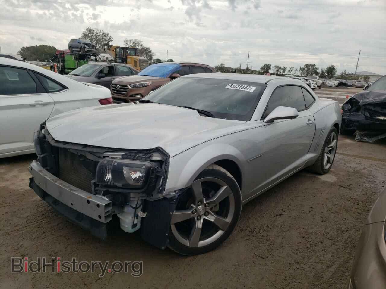 2011 CHEVROLET CAMARO - VIN: 2G1FB1ED8B9192498 - Фото 2