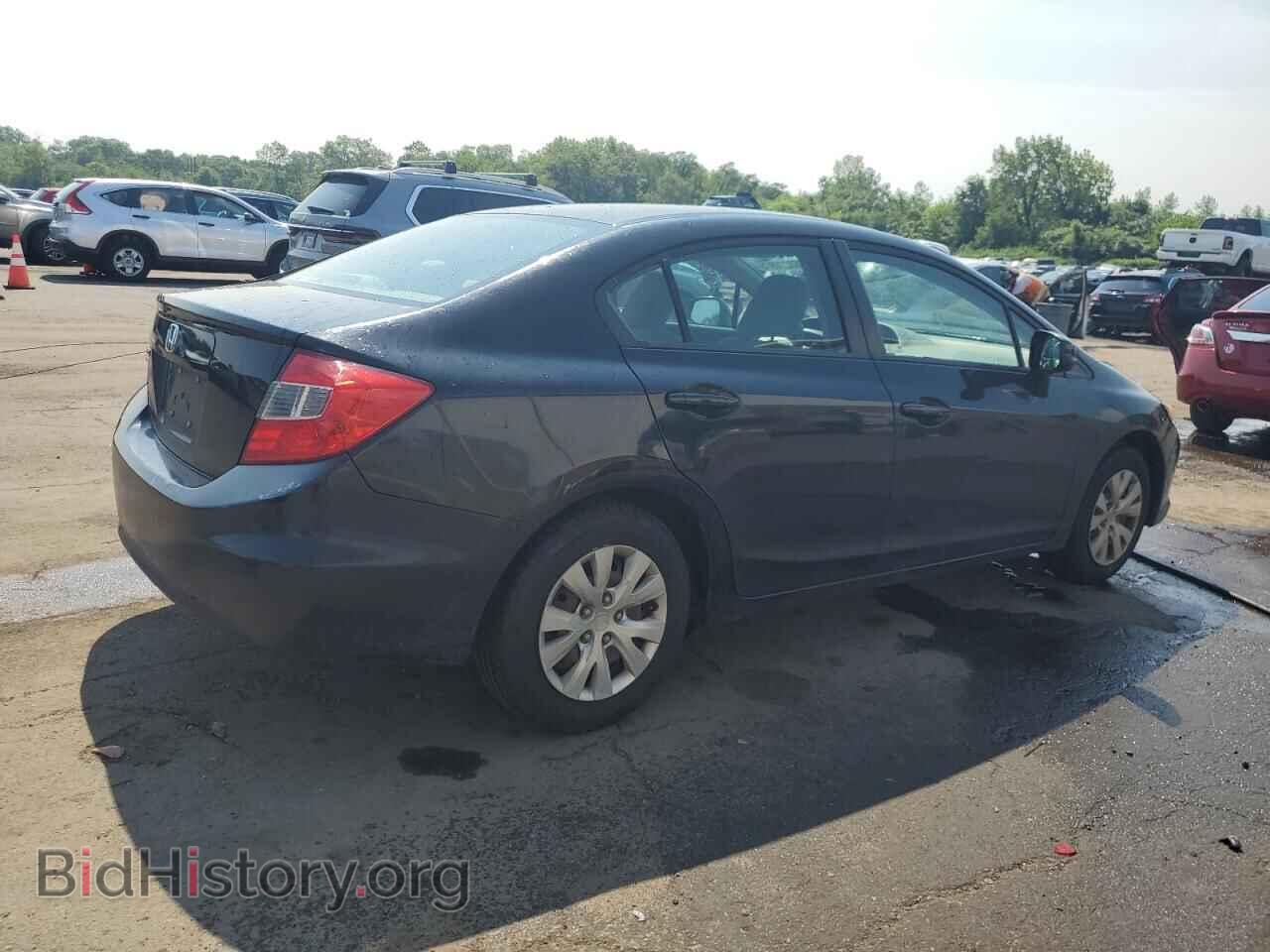 2012 HONDA CIVIC - VIN: 19XFB2F58CE362544 - Фото 3