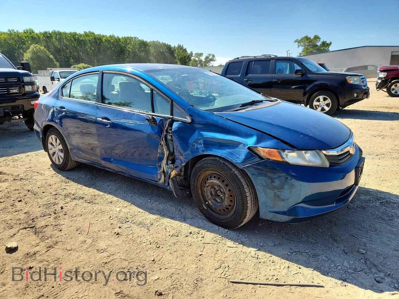 2012 HONDA CIVIC - VIN: 2HGFB2F50CH537116 - Фото 4