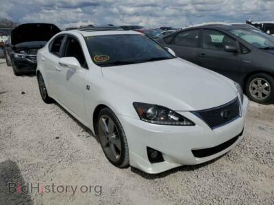 2012 Lexus IS IS 350, white — VIN JTHBE5C29C5029765, Copart