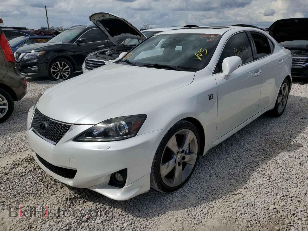 2012 LEXUS IS - VIN: JTHBE5C29C5029765 - Фото 2