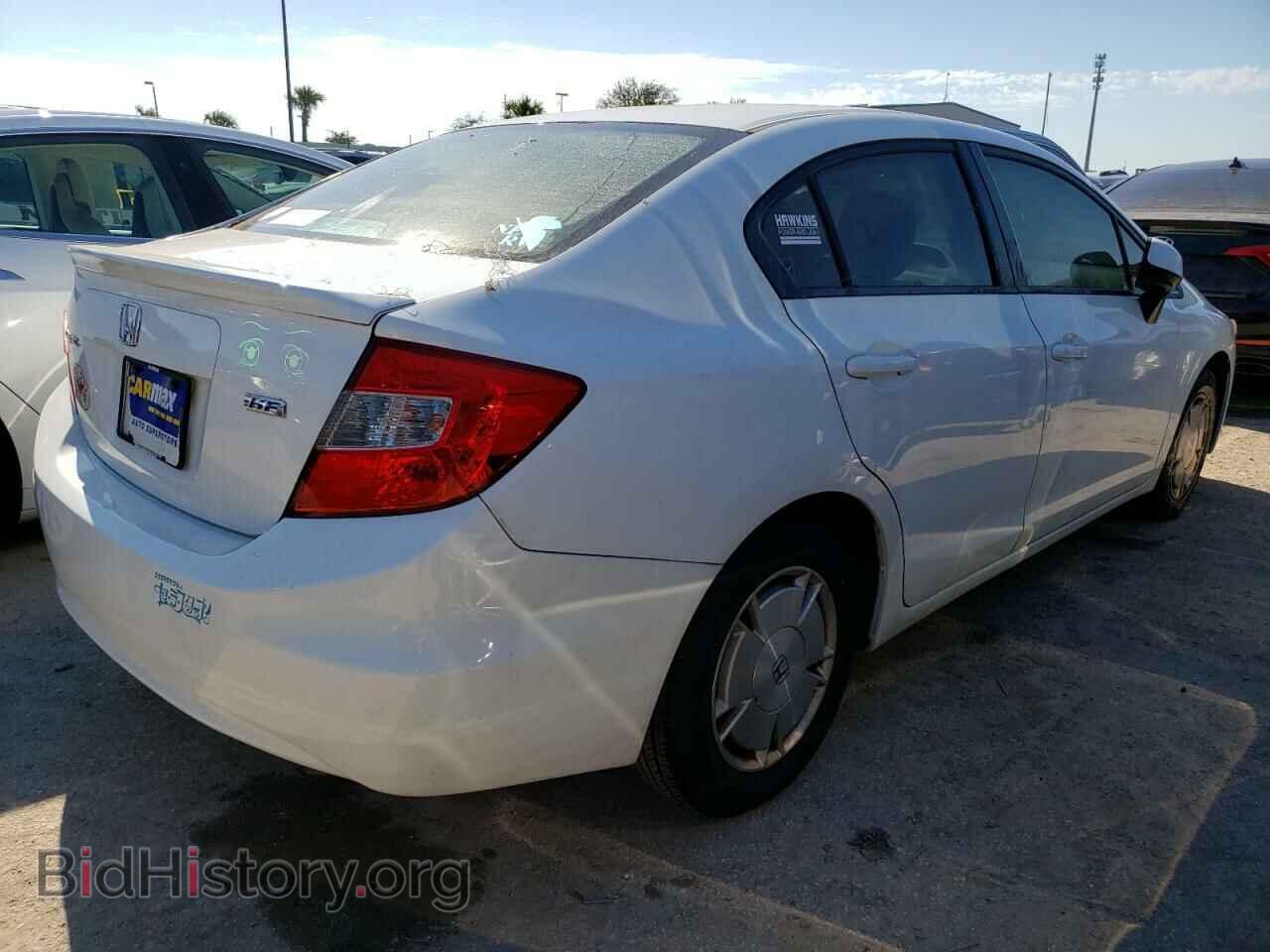 2012 HONDA CIVIC - VIN: 2HGFB2F65CH548833 - Фото 4