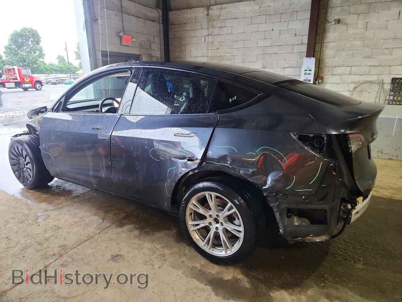 2024 TESLA MODEL Y - VIN: 7SAYGDEE5RA272648 - Фото 2