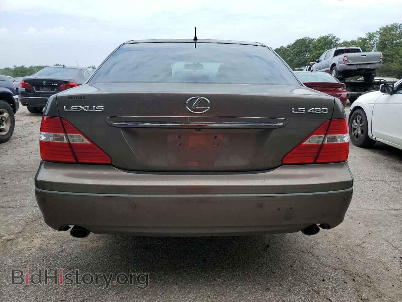 2006 LEXUS LS430 - VIN: JTHBN36F765051299 - Фото 6