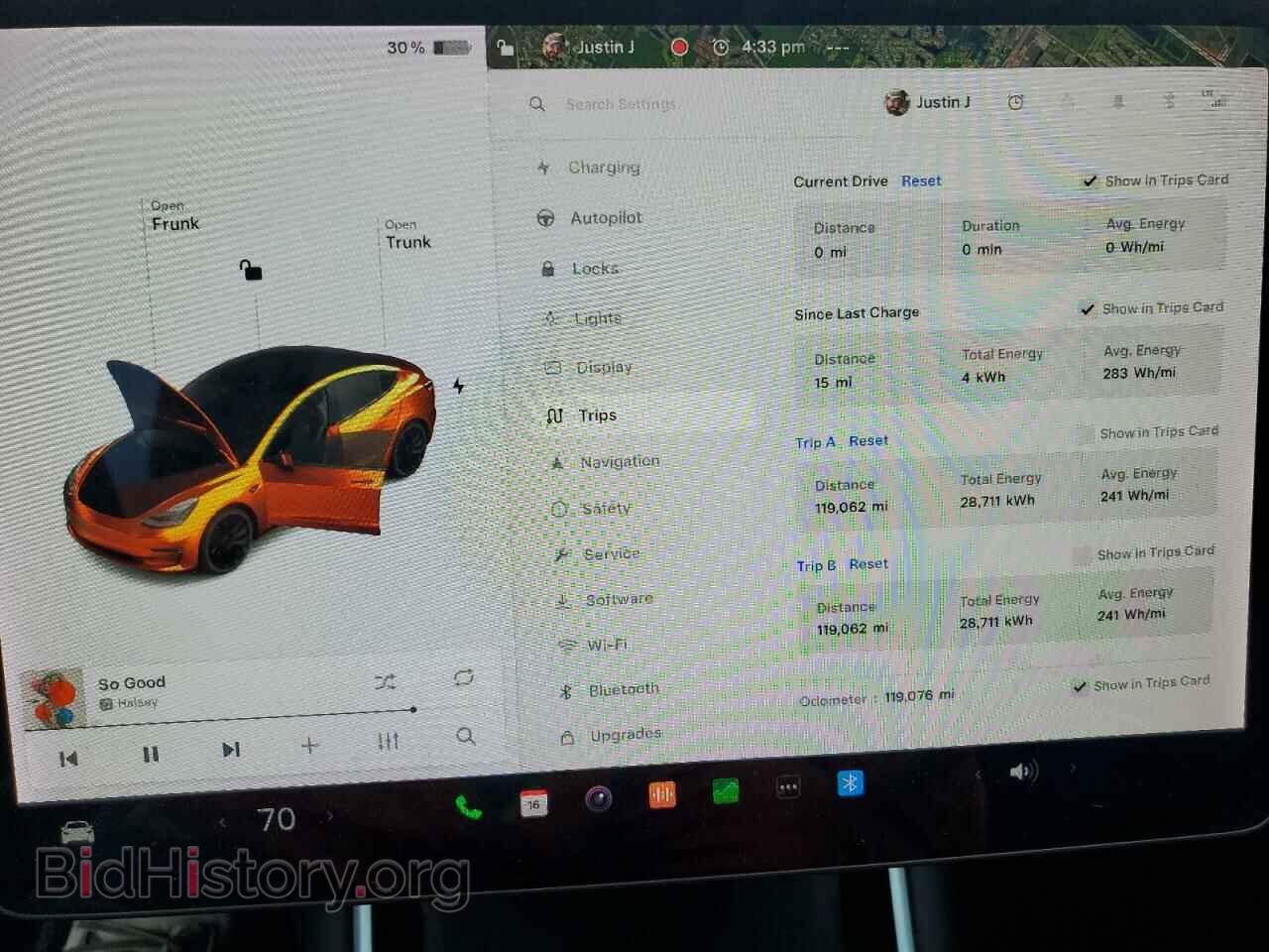 2018 TESLA MODEL 3 - VIN: 5YJ3E1EA6JF158013 - Фото 9