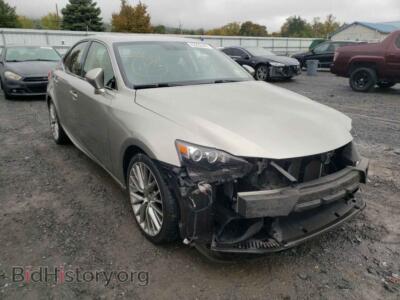 2014 Lexus IS IS 250, серый — VIN JTHCF1D21E5001812, Copart