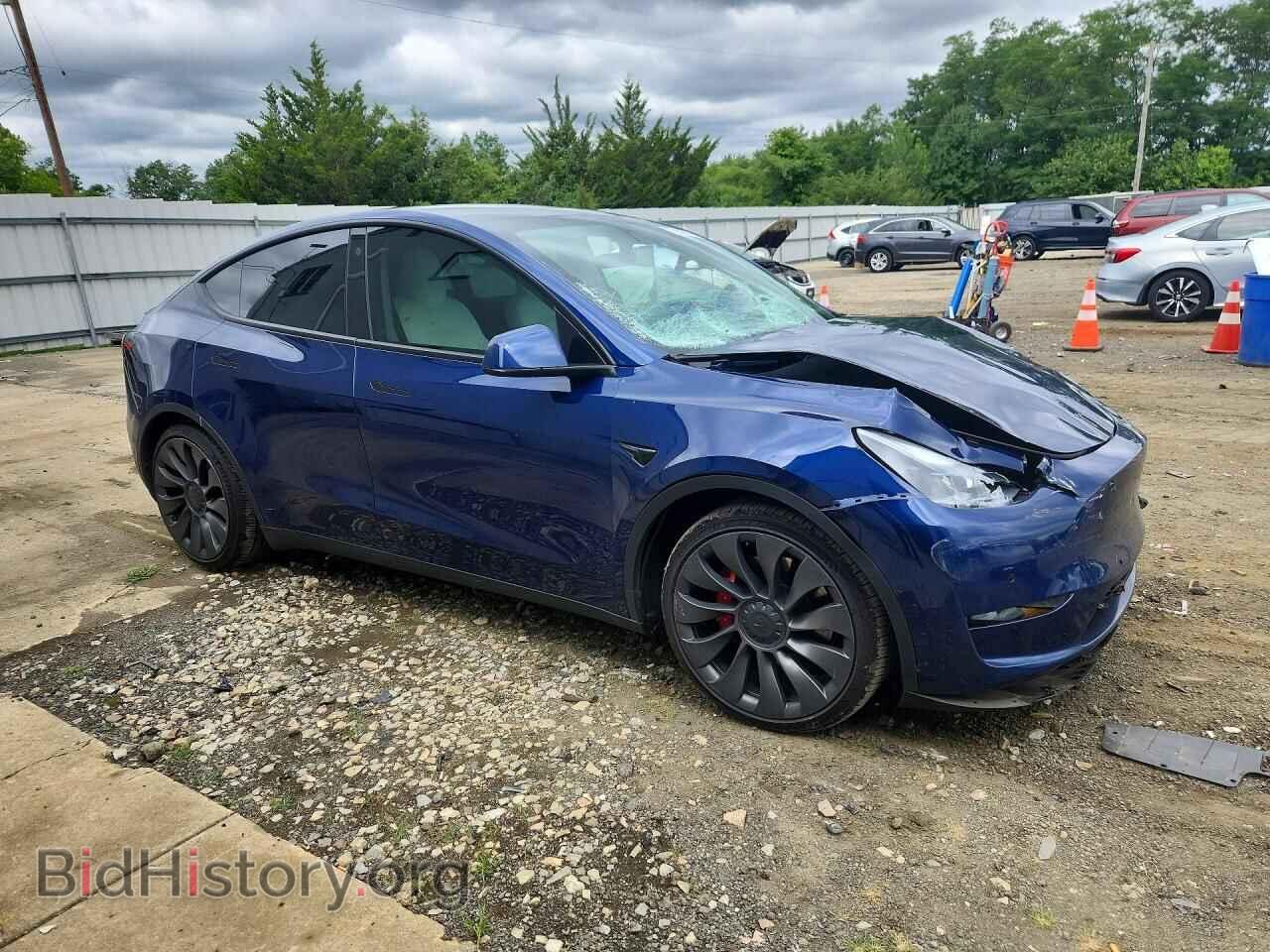 2022 TESLA MODEL Y - VIN: 7SAYGDEF3NF530378 - Фото 4