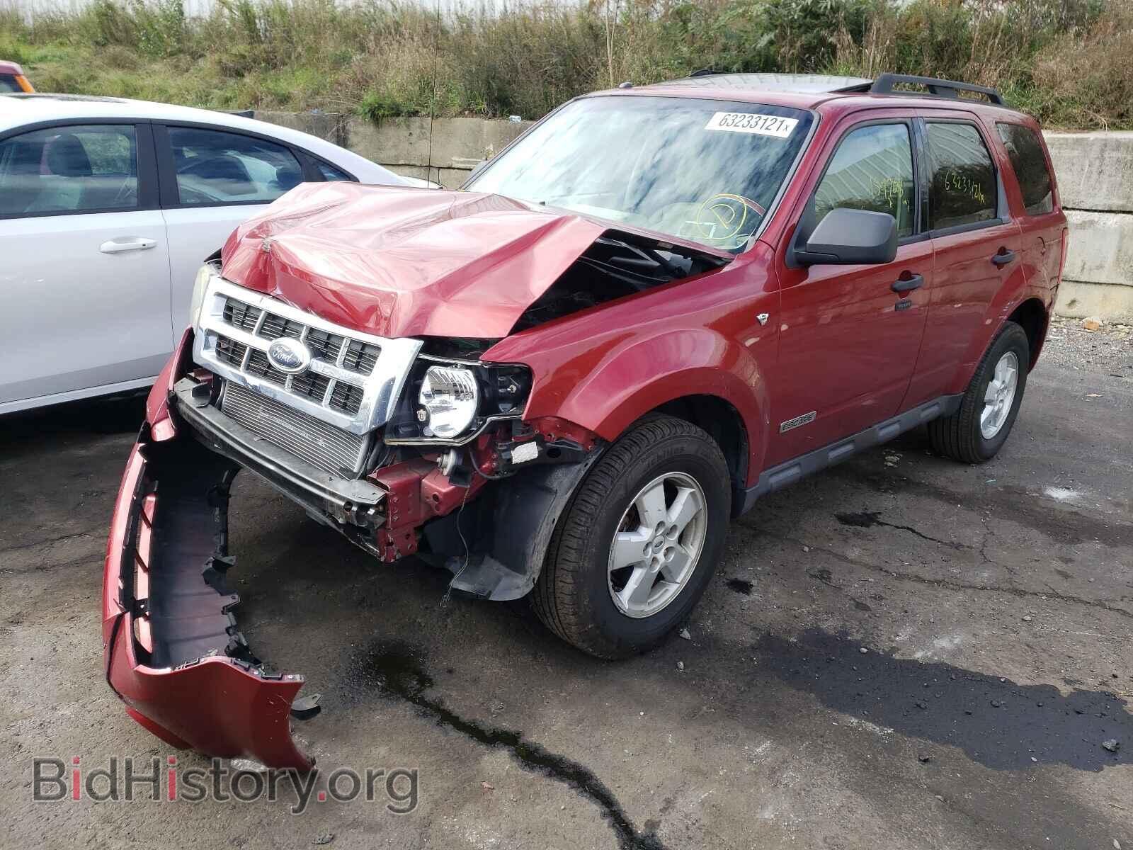 2008 FORD ESCAPE - VIN: 1FMCU93178KD00463 - Фото 2