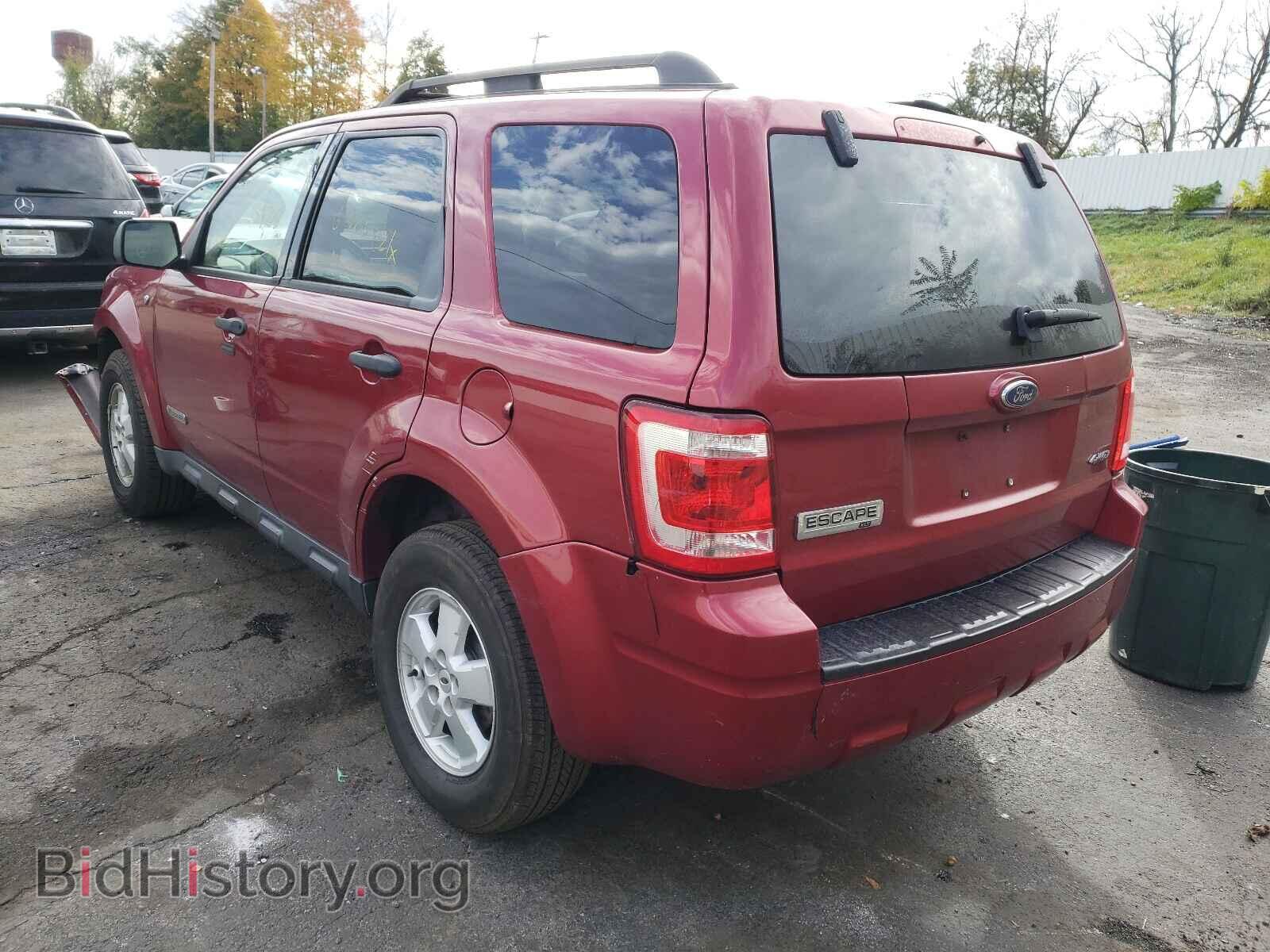 2008 FORD ESCAPE - VIN: 1FMCU93178KD00463 - Фото 3