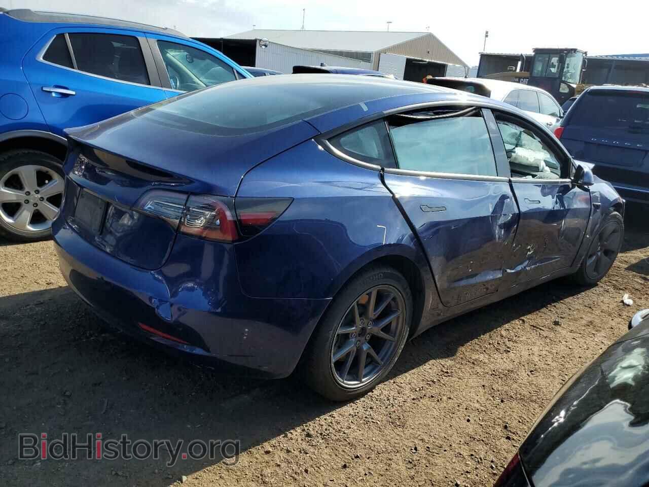 2022 TESLA MODEL 3 - VIN: 5YJ3E1EA4NF289253 - Фото 3