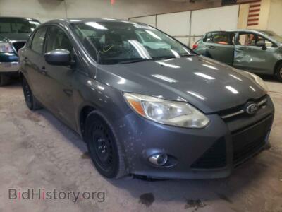 2012 Ford FOCUS Focus SE, серебристый — VIN 1FAHP3F27CL414894, Copart