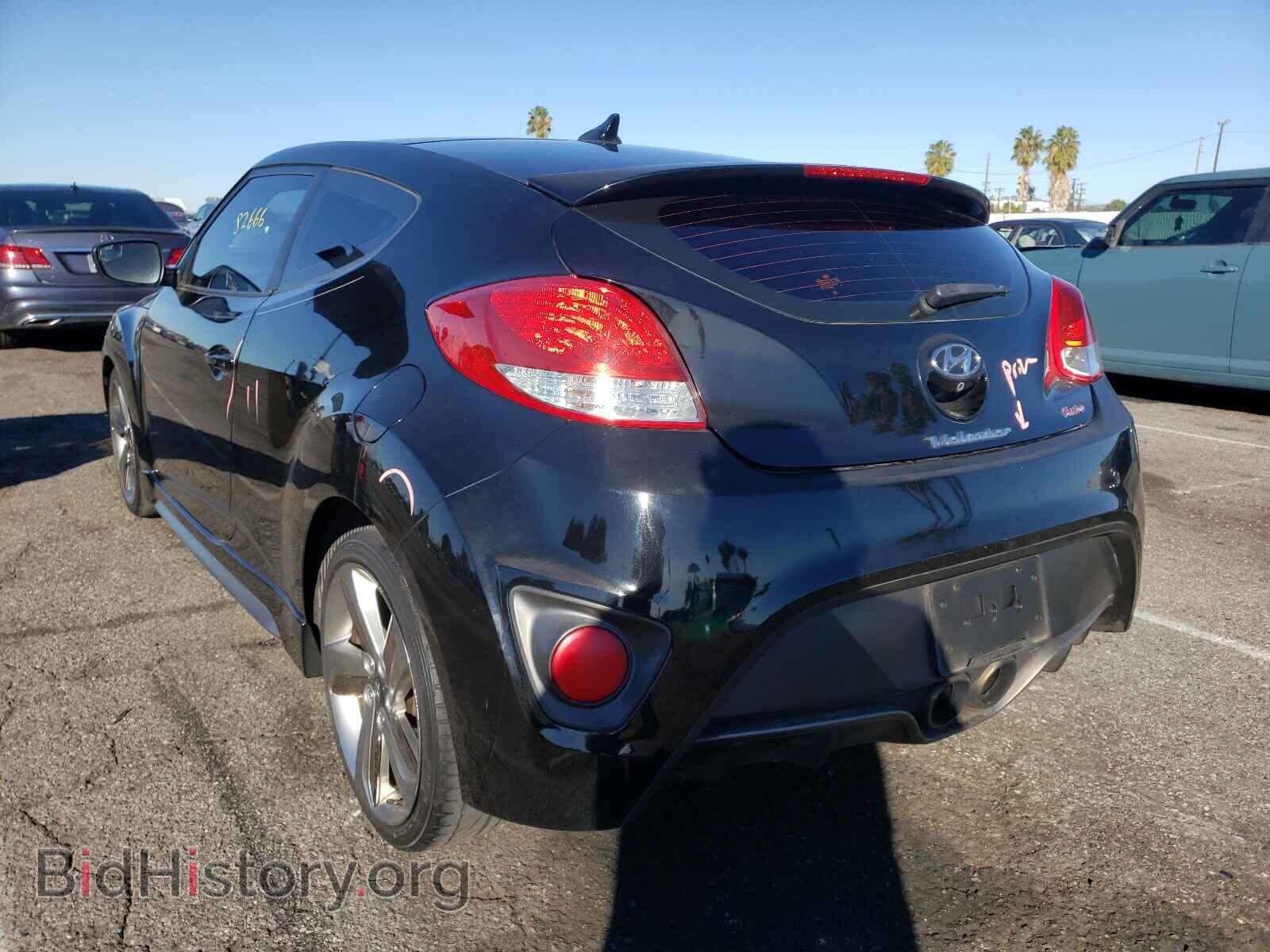 2014 HYUNDAI VELOSTER - VIN: KMHTC6AE5EU190214 - Фото 3