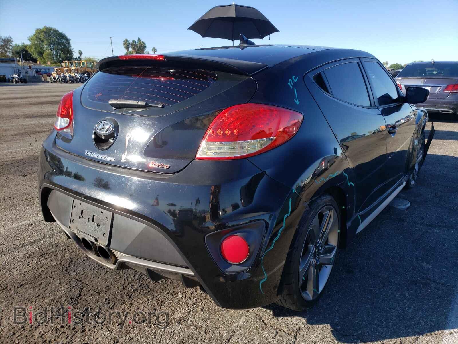 2014 HYUNDAI VELOSTER - VIN: KMHTC6AE5EU190214 - Фото 4