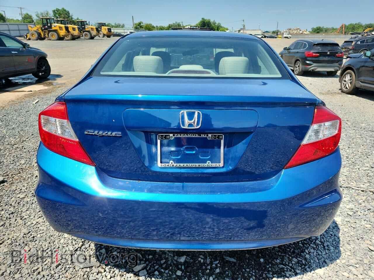 2012 HONDA CIVIC - VIN: 19XFB2F84CE325114 - Фото 6